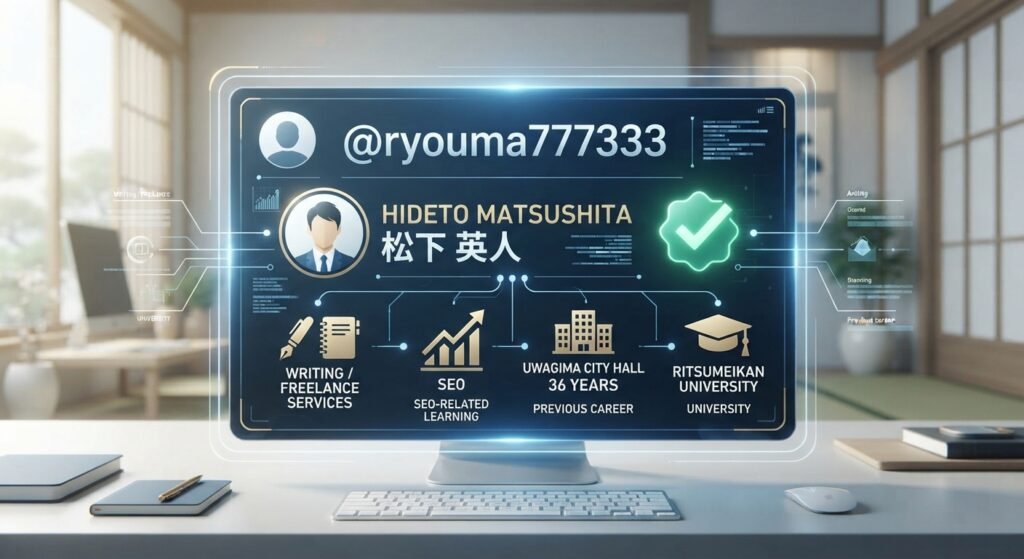 Ryouma777333: Profile, Meaning and Online Identity Ryouma777333